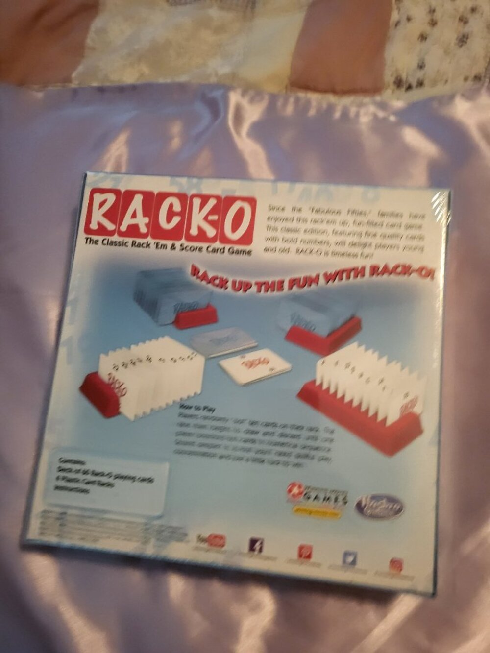 NIB Rack-O Classic Rack 'Em & Score Card Game (Complete) - Picture 3 of 3